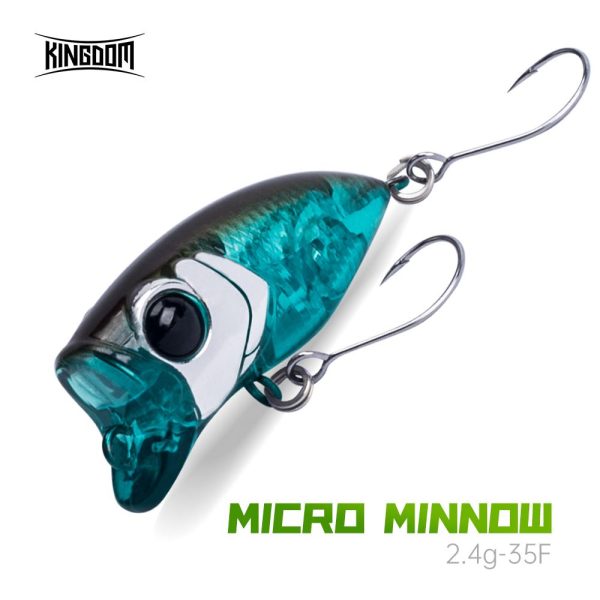 Kingdom micro Lure Hard Bait Z-Action Floating 2.4g 35mm