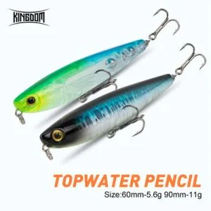 Kingdom Topwater Surface Pencil 60mm 5.6g 90mm 11g