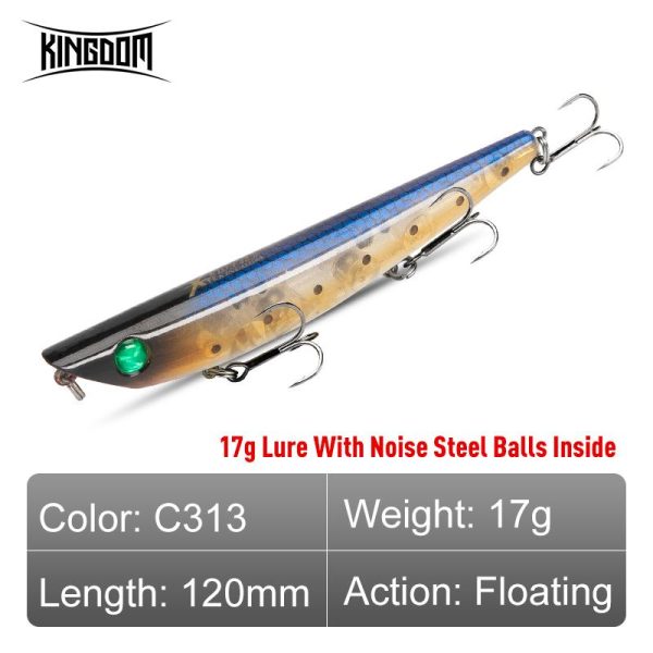 Kingdom Walkerdog Floating 120mm 17g - Image 4