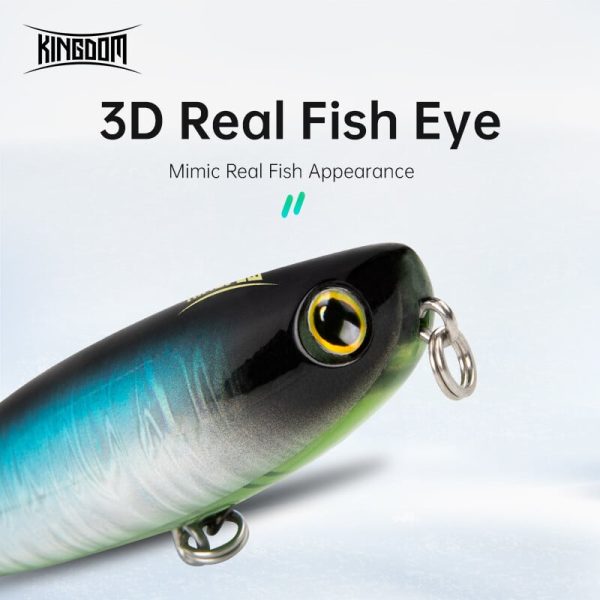 Kingdom Topwater Surface Pencil 60mm 5.6g 90mm 11g - Image 10