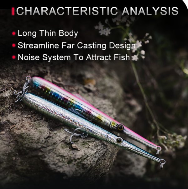 KINGSHAD 205mm Long Casting Needle Pencil - Image 3