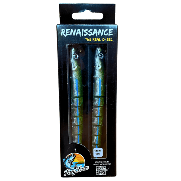 Lazy Lures Renaissance Eels  Duo Pack 18gr