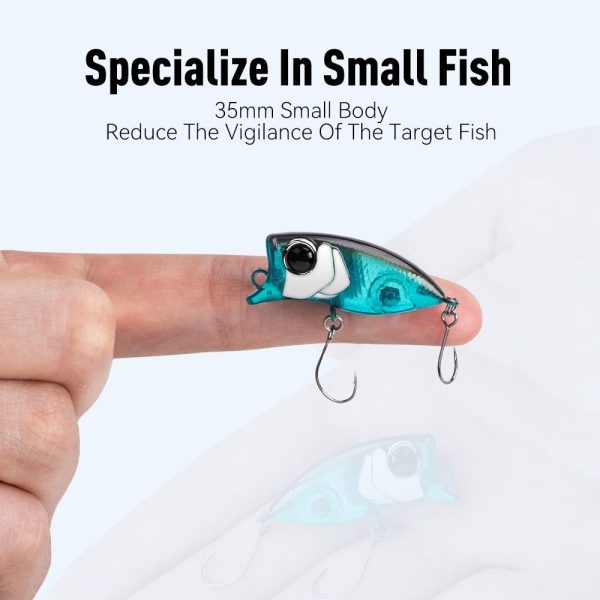 Kingdom micro Lure Hard Bait Z-Action Floating 2.4g 35mm - Image 10