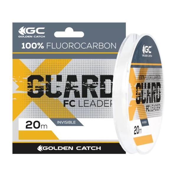 Golden Catch X-Guard Fluorocarbon Leader 20m – αόρατο & ανθεκτικό παράμαλλο