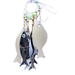 Χταποδιέρες TechnoFISH με ψαράκια Inox 11–15cm