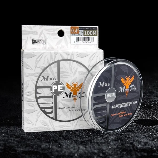 Kingdom Micro Fly 4 Strands Braided Line | Νήμα UL για LRF & Micro Spinning - Image 3
