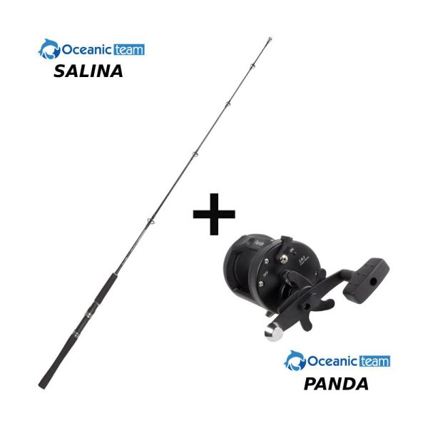 Oceanic Team Combo – Καλάμι Salina + Μηχανισμός Panda για boat fishing