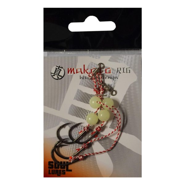 Soul Lures Makoto Rig Hitochu Tenya – Αρματωσιά Tenya με ισχυρά αγκίστρια