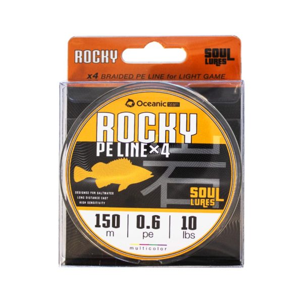Oceanic Team Rocky Braid X4 150 m – Νήμα τεσσάρων κλώνων για ψάρεμα