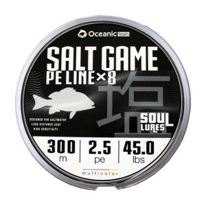 Oceanic Team Salt Game Braid X8 300 m – Νήμα οκτώ κλώνων για ψάρεμα