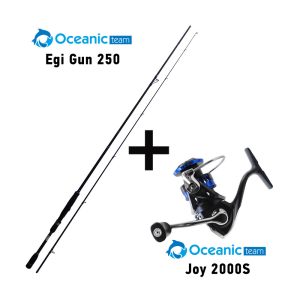 Combo Eging – Oceanic Team Egi Gun 250 + Joy 2000S