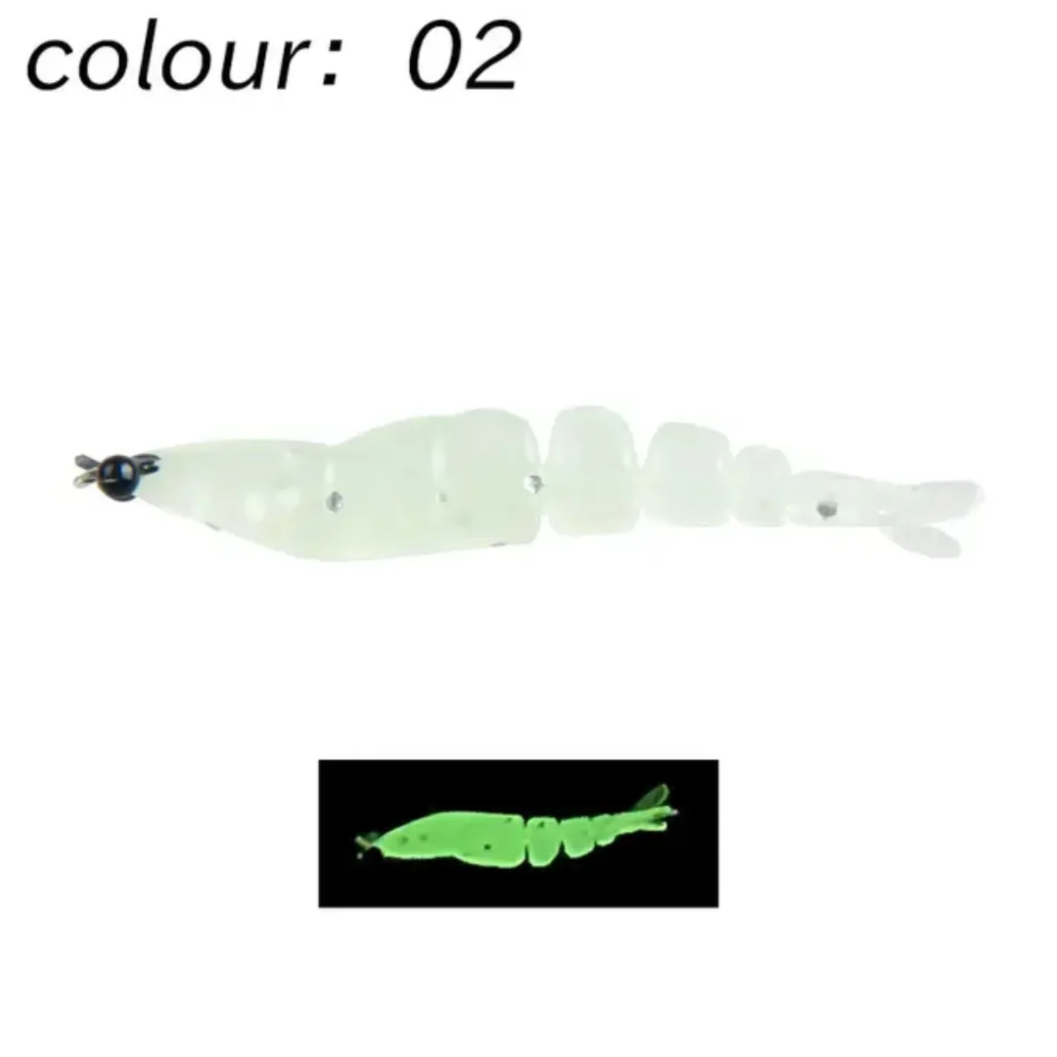 Fishing Area CARIS soft shrimp τεχνητή γαρίδα LRF 4cm