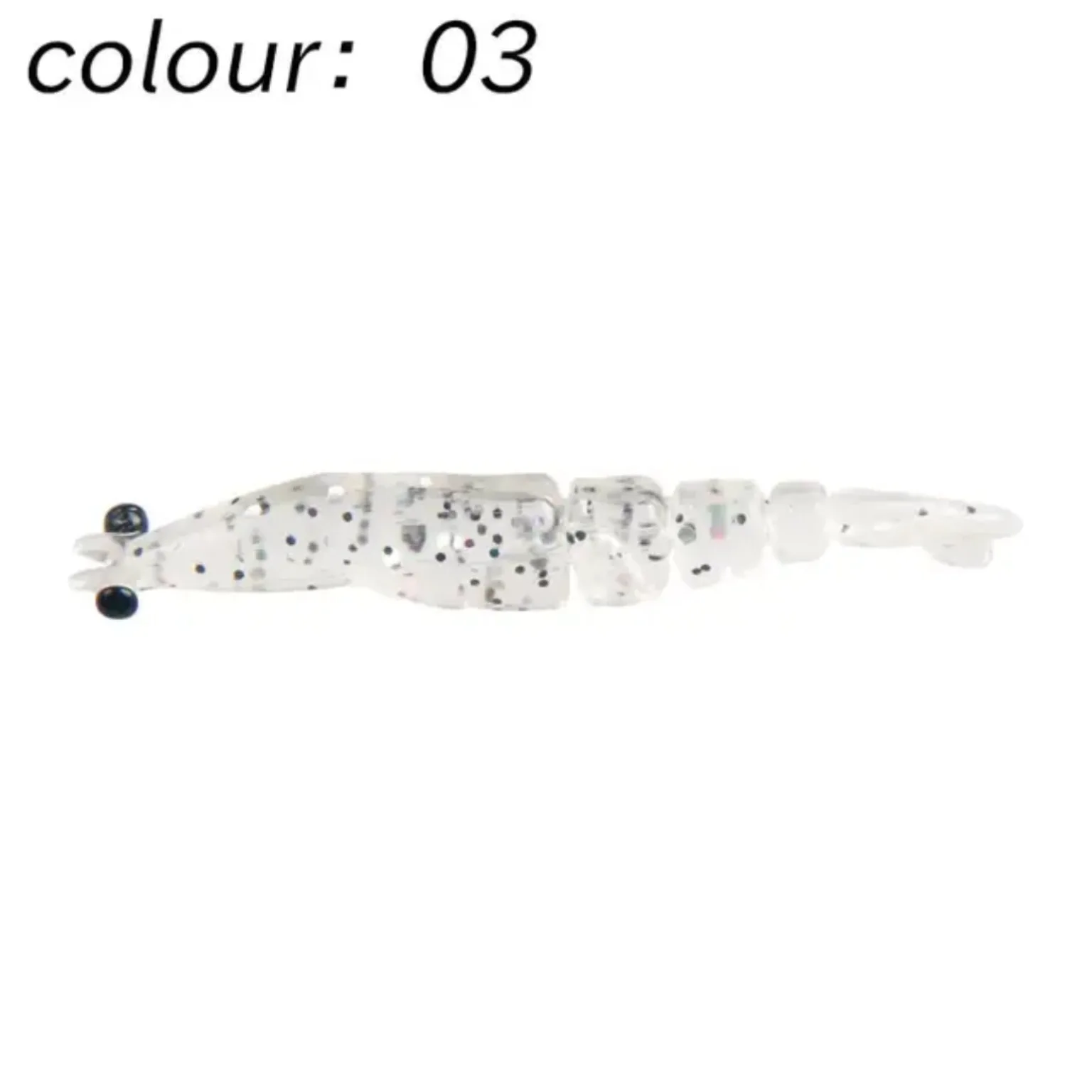 Fishing Area CARIS soft shrimp τεχνητή γαρίδα LRF 4cm