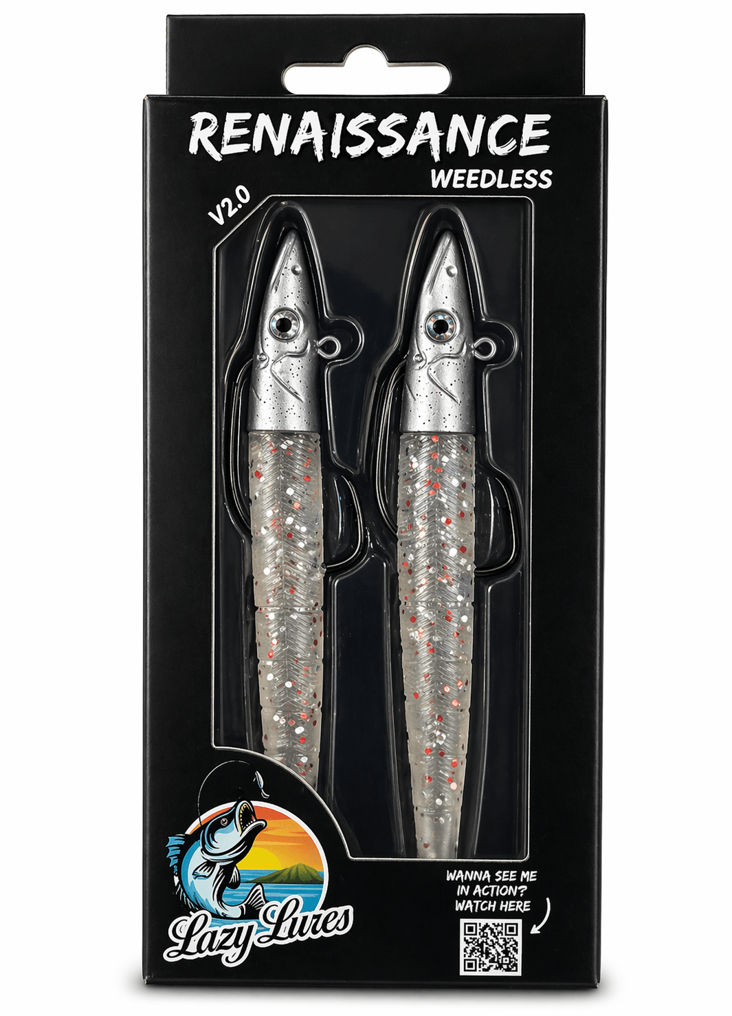 Lazy Lures Renaissance eel V2 τεχνητό sandeel spinning