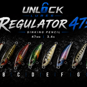 Unlock Lures Regulator 48S Pencil 48mm 4g για LRF και Ultra Light Spinning