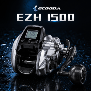 Ecooda Electric Reel Z Thunder EZH 1500 ηλεκτρικός μηχανισμός ψαρέματος με LCD οθόνη και λειτουργία Jigging