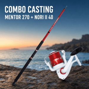 Combo Surf Casting Oceanic Team Mentor 270 με μηχανισμό Sensei Nori II 40