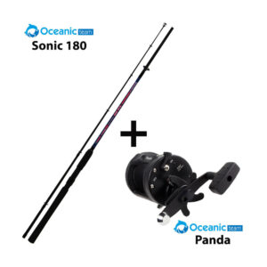 Combo Boat Oceanic Team Sonic 180 με μηχανισμό Oceanic Team Panda για ψάρεμα από σκάφος