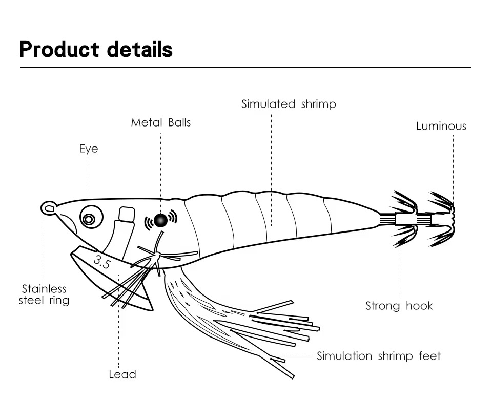 Unlock Lures MOKÉ 3.5 καλαμαριέρα Eging 18g 118mm για καλαμάρια και σουπιές